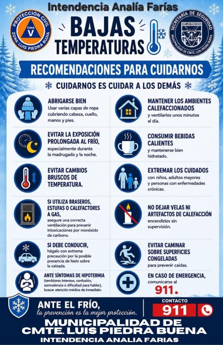 Recomendaciones para este invierno