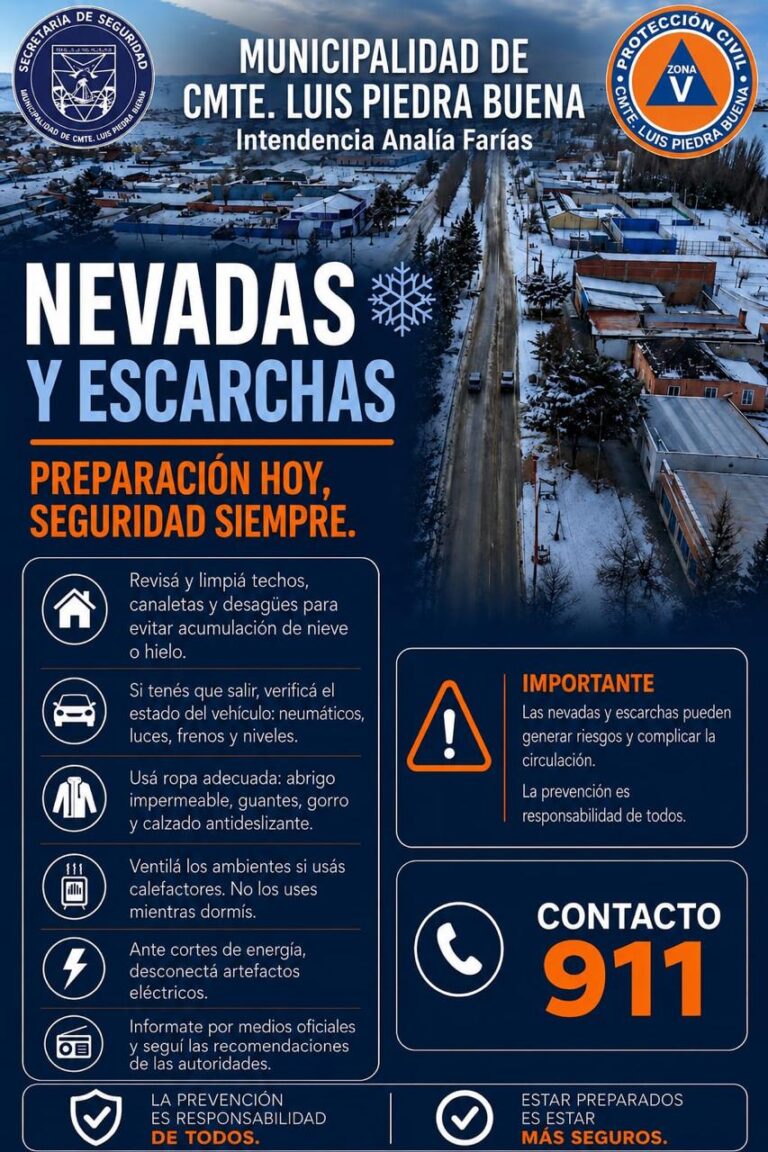 Nevadas y Escarchas